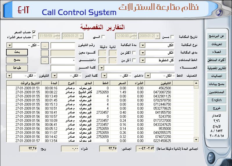 detailed Reports